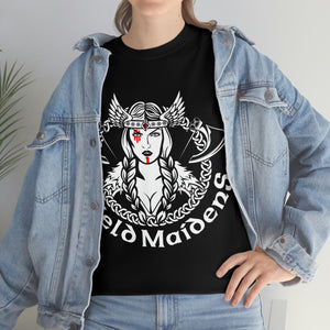 shield maidens black T-shirt